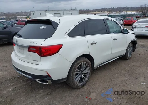 2017 Acura Mdx Technology Package from USA, damaged, VIN 5FRYD4H50HB021005